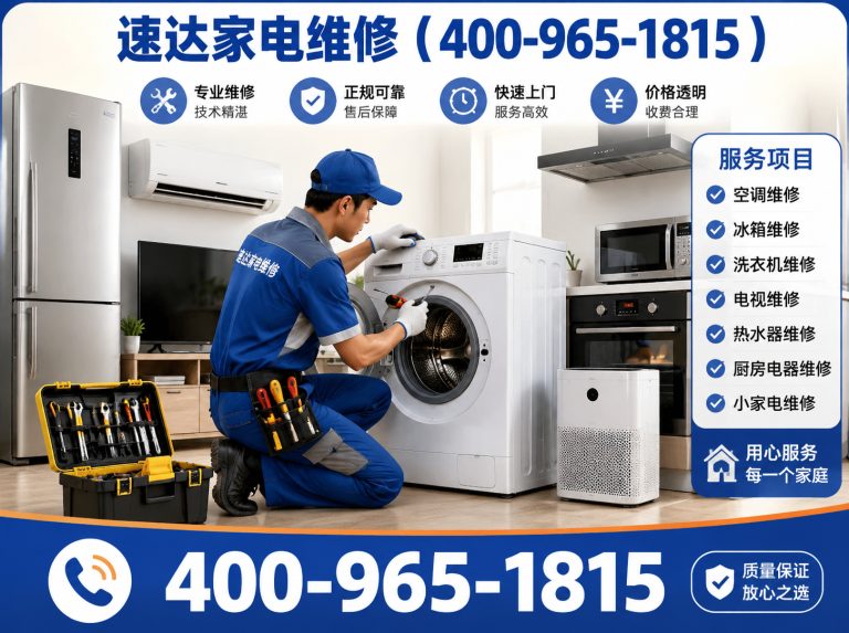 湛江速达家电维修展示图